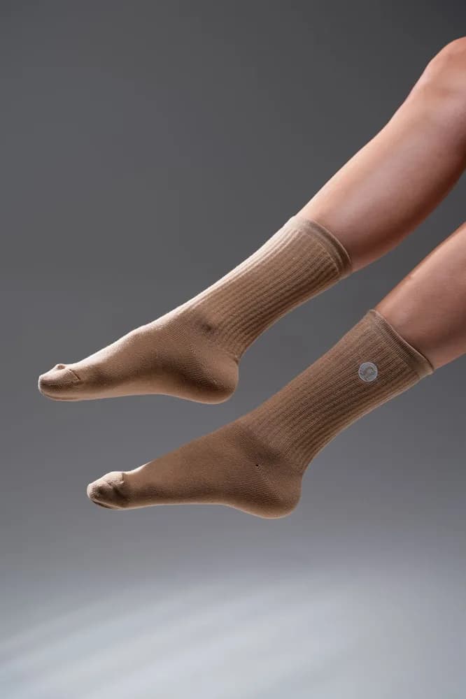 Calcetas Ximena en beige