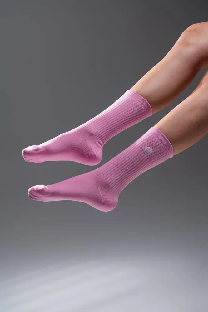Calcetas Ximena en rosa