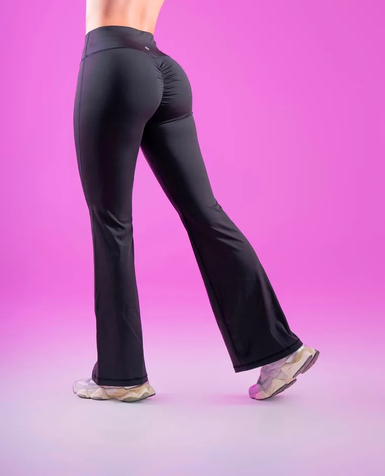 Legging Violeta en negro