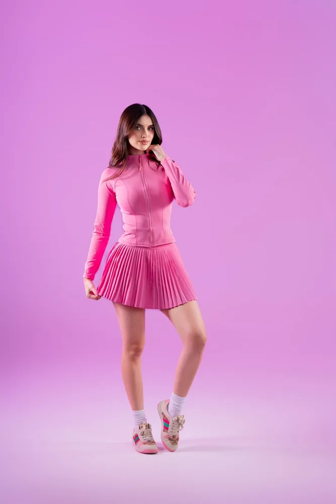 Set Amelie en rosa chicle