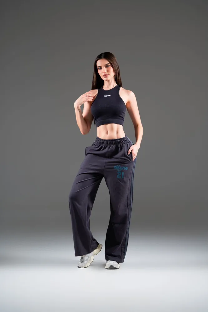 Set Valentina en gris oxford