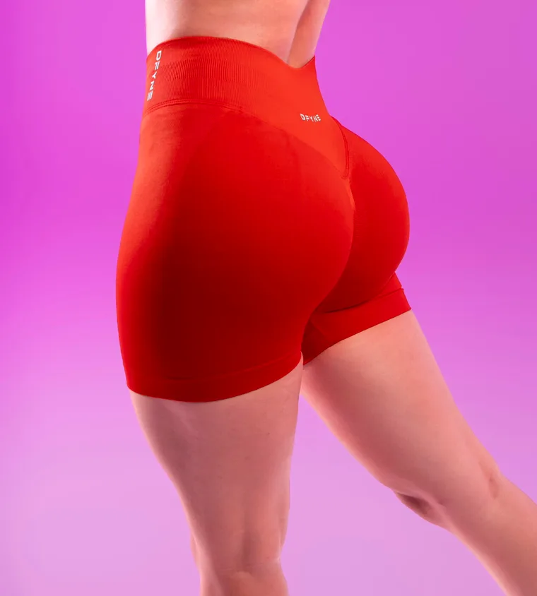Short Aura en naranja