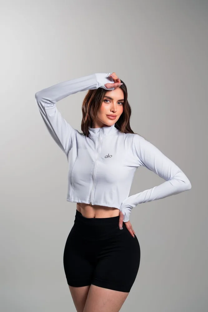 Chamarra Vega en blanco